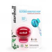 Steriball Diş Fırçası Kabı- Kırmızı - 1
