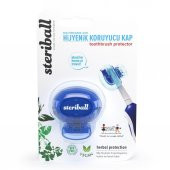 Steriball Diş Fırçası Kabı-Mavi - 1