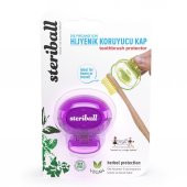 Steriball Diş Fırçası Kabı-Mor - 1
