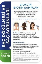 Bioxcin Biotin Şampuan 300 ml - 4