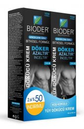 Bioder Tüy Dökücü Krem Erkeklere Özel 100 ml x 2 Adet - 1