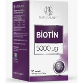 NaturalNest Biotin 5000 µg 30 Kapsül - 1
