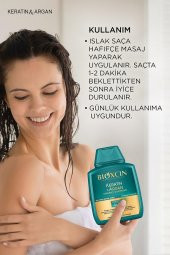 Bioxcin Keratin Argan Onarıcı Şampuan 300 ml - 4