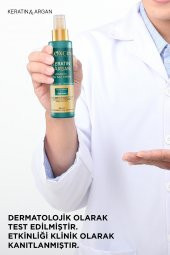 Bioxcin Keratin & Argan Onarıcı Sıvı Saç Bakım Kremi 150 ml - 4