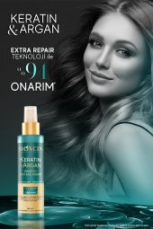 Bioxcin Keratin & Argan Onarıcı Sıvı Saç Bakım Kremi 150 ml - 6