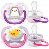 Philips Avent SCF 080/06 Ultra Air Emzik 0-6 Ay Kız - 1