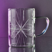 DECOCIA K50 BOROSİLİKAT 6LI İNCE CAM KUPA 200CC MİRA DESENLİ thumbnail 3