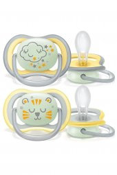 Philips Avent SCF 376/01 Ultra Air Gece Emziği 18+ Ay - 1