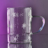 DECOCIA K50 BOROSİLİKAT 3LÜ İNCE CAM KUPA 200CC SEMA DESENLİ thumbnail 3