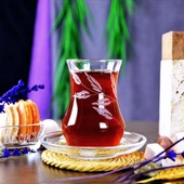 Decocia Afro 6 Kişilik 12 Parça Çay Seti 170cc Sürgün Desenli thumbnail 5