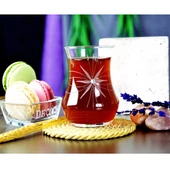 Decocia Afro 12 Kişilik 24 Parça Çay Seti 170cc Mira Desenliİ thumbnail 3