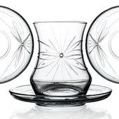 Decocia Afro 12 Kişilik 24 Parça Çay Seti 170cc Mira Desenliİ thumbnail 1