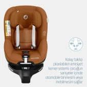 Maxi-Cosi Mica Pro Eco I-Size ADAC'lı İsofix'li 360 Dönebilir Yatabilir 0-18 Kg Bebek Oto Koltuğu Authentic Cognac - 4