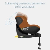 Maxi-Cosi Mica Pro Eco I-Size ADAC'lı İsofix'li 360 Dönebilir Yatabilir 0-18 Kg Bebek Oto Koltuğu Authentic Cognac - 12