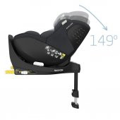 Maxi-Cosi Mica Pro Eco I-Size Adac'lı İsofix'li 360 Dönebilir Yatabilir 0-18 Kg Bebek Oto Koltuğu Authentic Graphite - 9