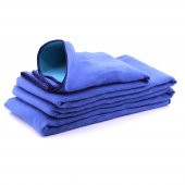 Havuz Deniz Plaj Havlusu Mikrofiber Havlu Spor Havlusu 80x130 Cm Mavi-Yeşil - 1