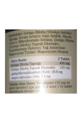 2 Adet Balen Ginkgo Biloba 600 Mg 60 Kapsül thumbnail 2