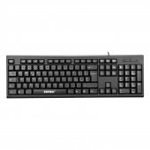 EVEREST KB-871U Q USB İTALYANCA KLAVYE,SİYAH - 1