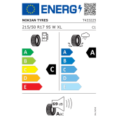 Nokian Tyres 215/50 R17 95W XL Wetproof 1 Yaz Lastiği (2025 Üretim) - 2