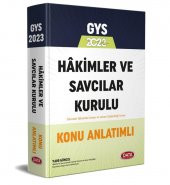 2023 GYS Hakimler Savcılar Kurulu Konu Anlatım Data Yayınları - 1