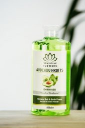 Sensitive Flowers Avacado Fruits Energize Duş Jeli 650 Ml - 1