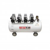 Kuletaş 4 Hp 8 Bar 200 Lt Süper Sessiz Yağsız Hava Kompresörü - 1