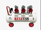 Kuletaş 3 Hp 8 Bar 100 Lt Süper Sessiz Yağsız Kompresör - 3
