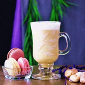 Decocia 2'li Latte Bardağı 240cc Sürgün Desenli - 3