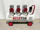 Kuletaş 3 Hp 8 Bar 100 Lt Süper Sessiz Yağsız Kompresör - 1