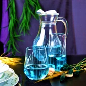 Decocia Kazaan 25 Parça  12 Kişilik Su ve Meşrubat Kesme Bardak Seti Vega Desenli thumbnail 2