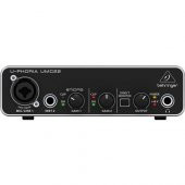 Behringer UMC22 Midas Mikrofon Preamfi 2 x 2 USB Ses Kartı - 2