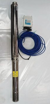 Impo Sk 415/08 Krom Başlıklı Derin Kuyu  3 Hp Monofaze Motorlu 45 mt Kablolu Panolu Dalgıç Pompa - 1