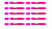 Picador Fosforlu Kalem 10 Adet Pembe - 1
