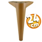 Aspen Lüks Mobilya Kanepe Koltuk Tv Ünitesi Konsol Yükseltici Ayağı Ayakları 24 Cm Ahşap Desenli - 1