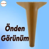 Aspen Lüks Mobilya Kanepe Koltuk Tv Ünitesi Konsol Yükseltici Ayağı Ayakları 24 Cm Ahşap Desenli - 7