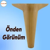 Aspen Lüks Mobilya Kanepe Koltuk Tv Ünitesi Konsol Yükseltici Ayağı Ayakları 18 Cm Kahverengi thumbnail 7