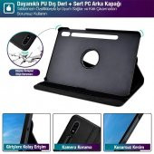 Coofbe Samsung GalaxyTab S7 2020 12.4 (T970-T975-T976) Standlı Tablet Kılıfı, Darbe Emici, Kaymaz - 2