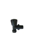 EURASİA 1/2" PEX RADYATÖR VANASI SİYAH - 1