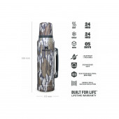 Stanley Klasik Vakumlu Paslanmaz Çelik Termos 1 Lt - Mossy Oak - 4