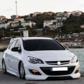Opel Astra J Batman Yarasa Ayna Kapağı 2009 2015 Piano Black - 2