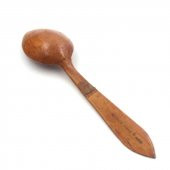 Antika El İşi Çiçek Desenli Kaşık  Çiçekli Kaşık thumbnail 3