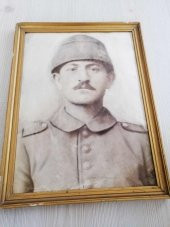 VİNTAGE SUBAY FOTOĞRAFI FOTOĞRAF ÇERÇEVESİ AHŞAP ÇERÇEVE - 2