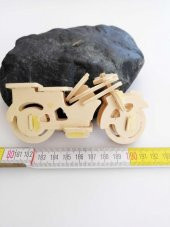 Yap Boz Ahşap Motorsiklet Hobi Motor thumbnail 2