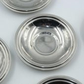 Eski - Kabarık Kenar 5 Adet Çay Bardağı Tabağı Mini Çerezlik - Lokumluk - Şekerlik Lot - 1 - 2