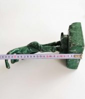 23 cm Büyük Boy Etli Madenci Biblosu Metal Biblo - 2