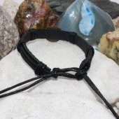 sk - Kayı Boyu Deri Örme Erkek Bileklik - İYİ Diriliş Bileklik TASARIM Unisex Deri Bileklik - 2