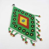 Antika El İşi Boncuklu Nazarlık  Duvar Süsü Nazarlık thumbnail 1