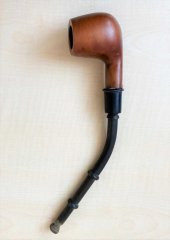 NADİR UZUN SAPLI PİPO TAMİRATLI KOLEKSİYONLUK PİPO thumbnail 2