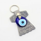 GRİ RENKLİ Osmanlı Padişah Kaftanı İstanbul SIFIR Anahtarlık Hediye Paketinde Gönderilecektir - 1