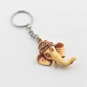 SIFIR - Hindistan Fil Anahtarlık - FİL BAŞI Anahtarlık  Hediye Paketinde Gönderilecek thumbnail 1